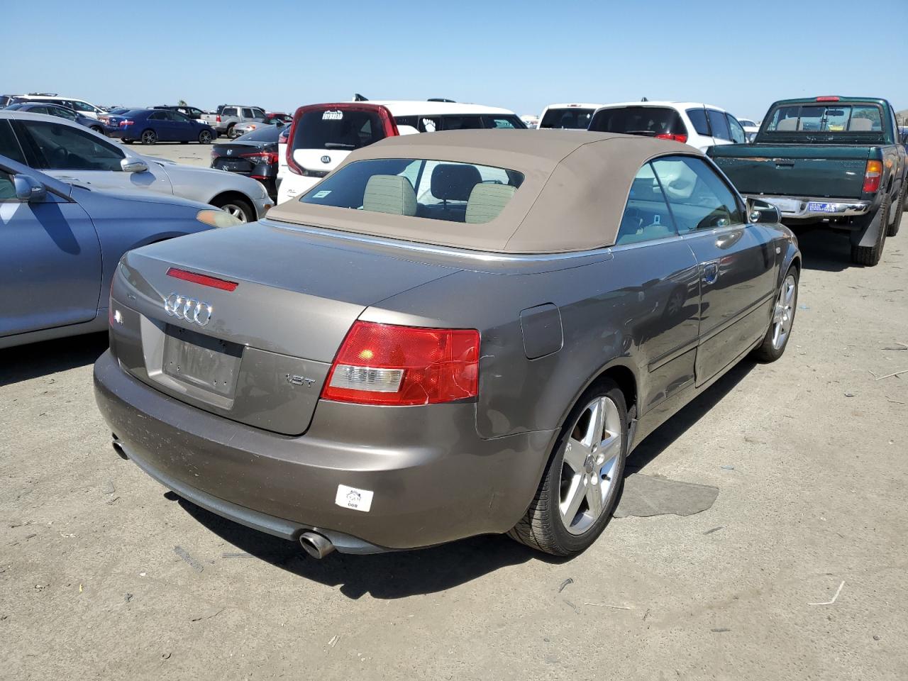 WAUAC48H15K012972 2005 Audi A4 1.8 Cabriolet