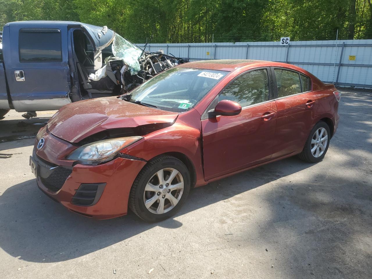 JM1BL1SG2A1138862 2010 Mazda 3 I