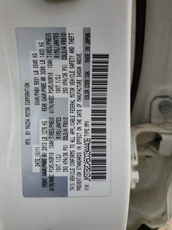 JM3TB2CA5C0344409 2012 Mazda Cx-9