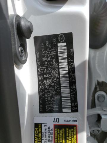 2021 Lexus Es 350 Base VIN: 58ACZ1B12MU107505 Lot: 54597754