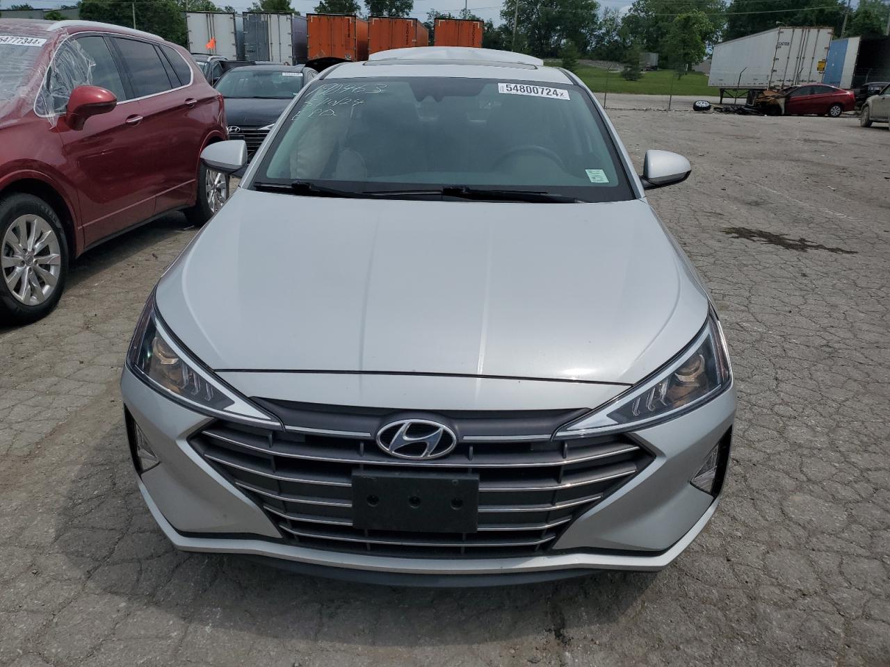 2019 Hyundai Elantra Sel vin: 5NPD84LFXKH483780