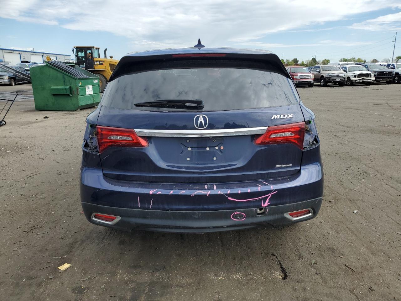 5FRYD4H49EB012869 2014 Acura Mdx Technology