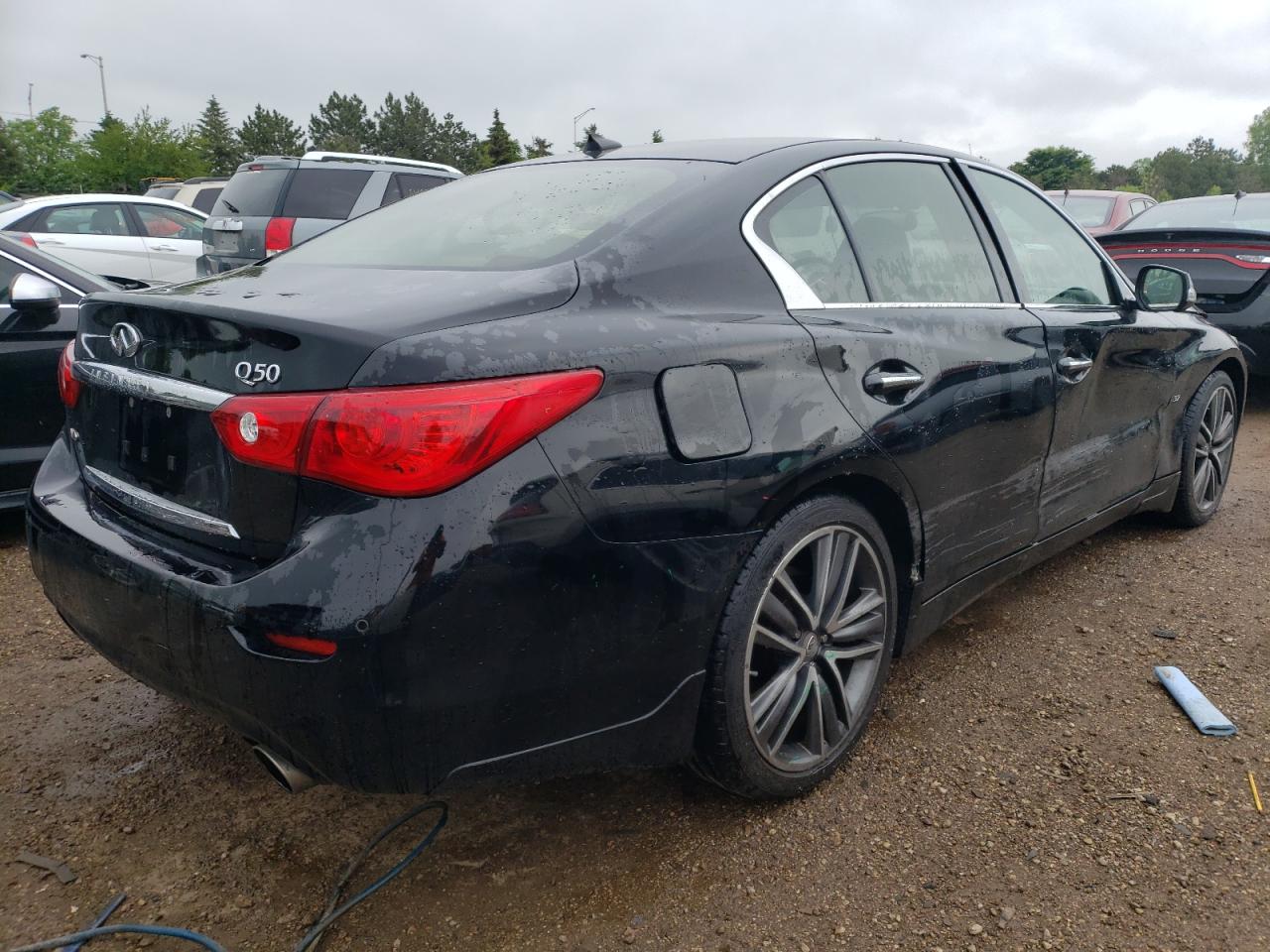 JN1BV7ARXEM705486 2014 Infiniti Q50 Base