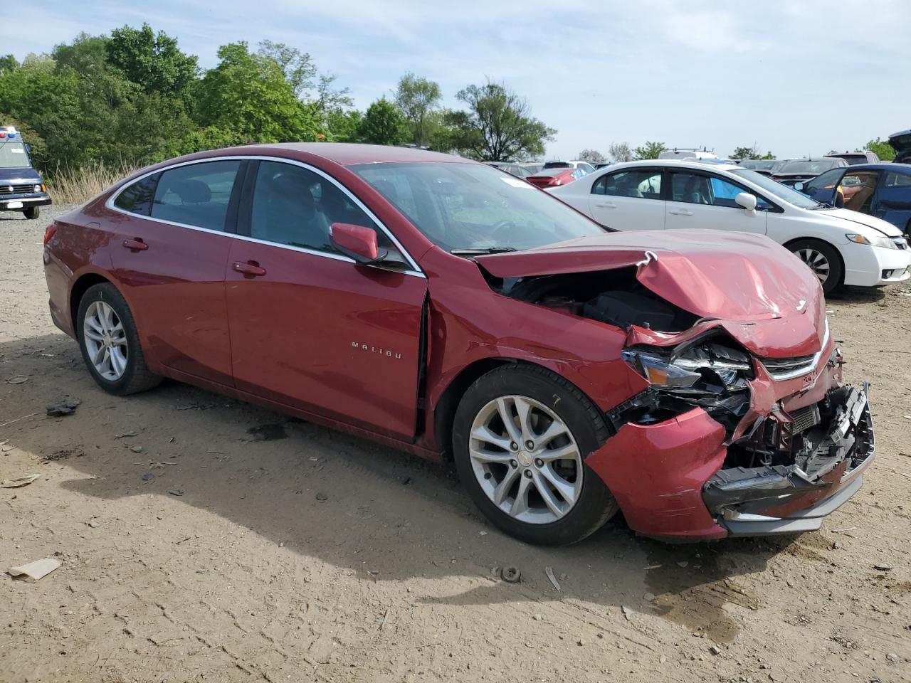 1G1ZE5ST7HF270602 2017 Chevrolet Malibu Lt