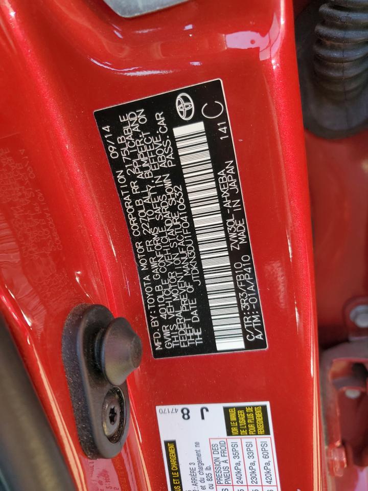 JTDKN3DU1F0410632 2015 Toyota Prius