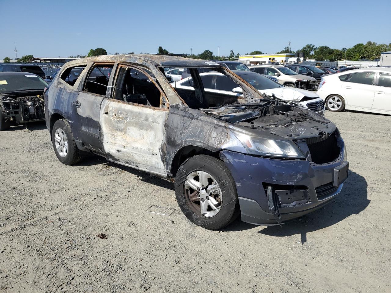 Lot #2549771013 2014 CHEVROLET TRAVERSE L