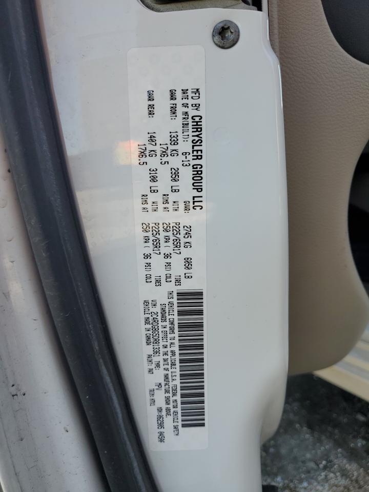 2C4RDGBG5DR813361 2013 Dodge Grand Caravan Se