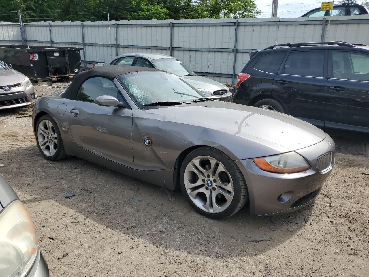 4USBT53514LT26733 2004 BMW Z4 3.0