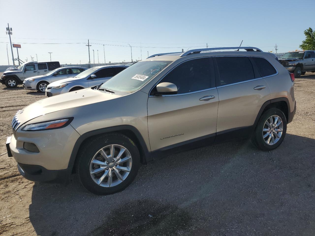 2015 Jeep Cherokee Limited vin: 1C4PJMDS9FW758973