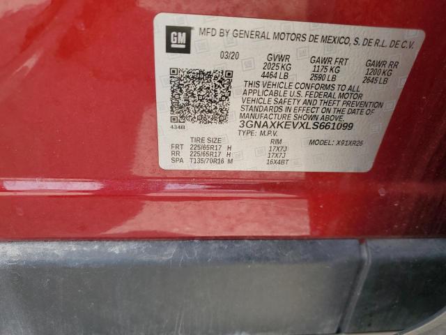 3GNAXKEVXLS661099 2020 CHEVROLET EQUINOX - Image 13