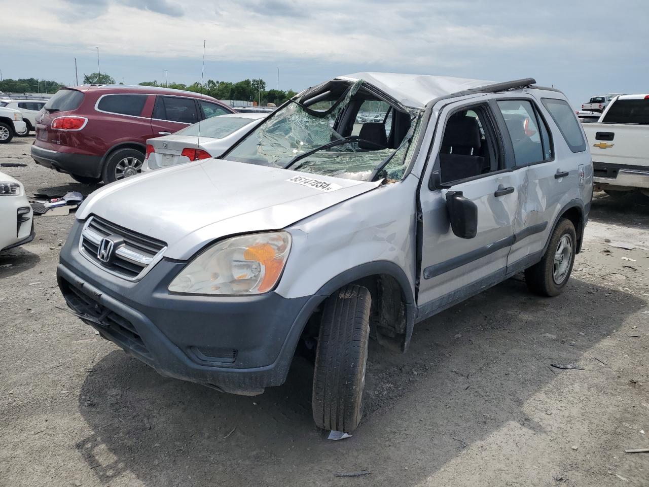 JHLRD78474C026498 2004 Honda Cr-V Lx