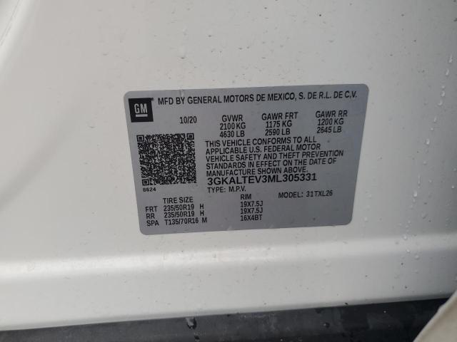 2021 GMC Terrain Sle VIN: 3GKALTEV3ML305331 Lot: 54058294