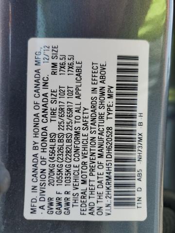 2013 Honda Cr-V Ex VIN: 2HKRM4H51DH620528 Lot: 56144914