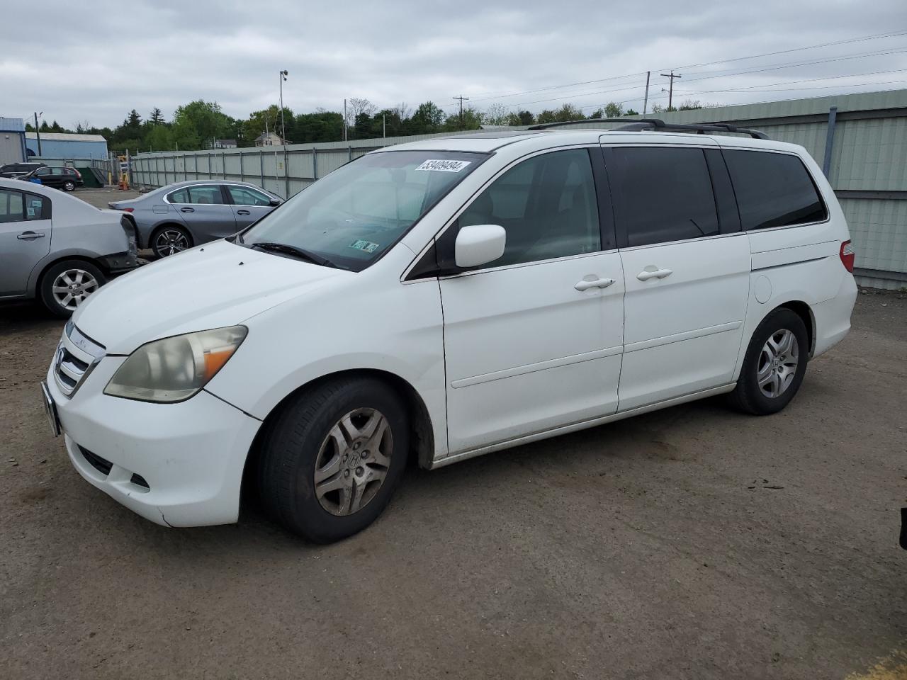 5FNRL387X7B447898 2007 Honda Odyssey Exl