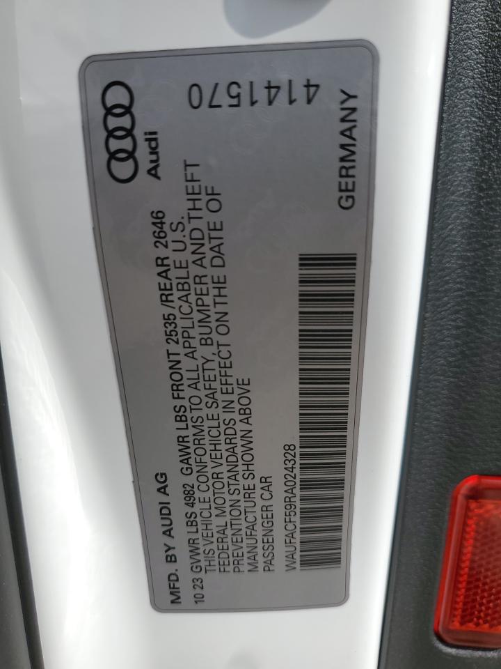 WAUFACF59RA024328 2024 Audi A5 Premium Plus 45