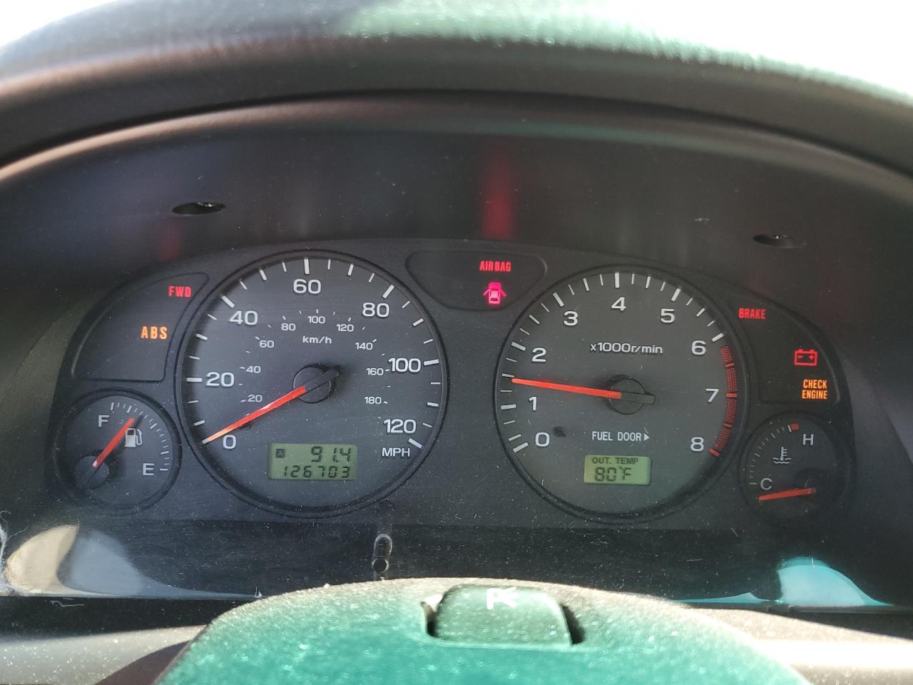 JF1SF635X1H755800 2001 Subaru Forester L