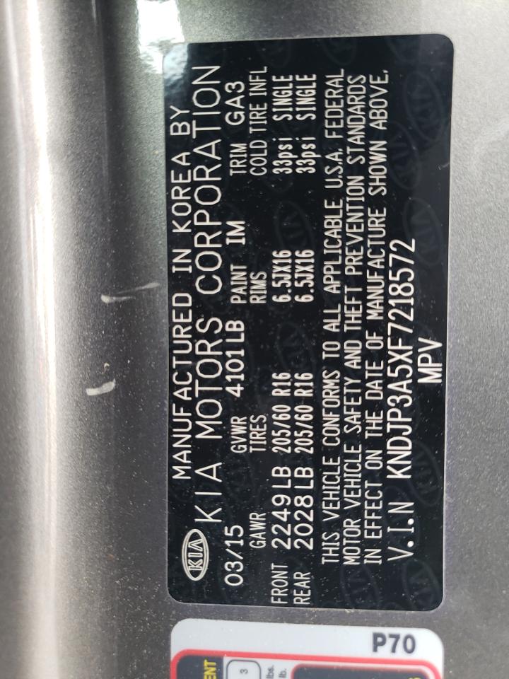 KNDJP3A5XF7218572 2015 Kia Soul +