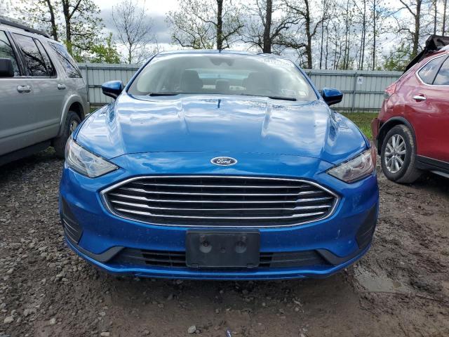 2019 Ford Fusion Se VIN: 3FA6P0LU7KR243639 Lot: 54191754