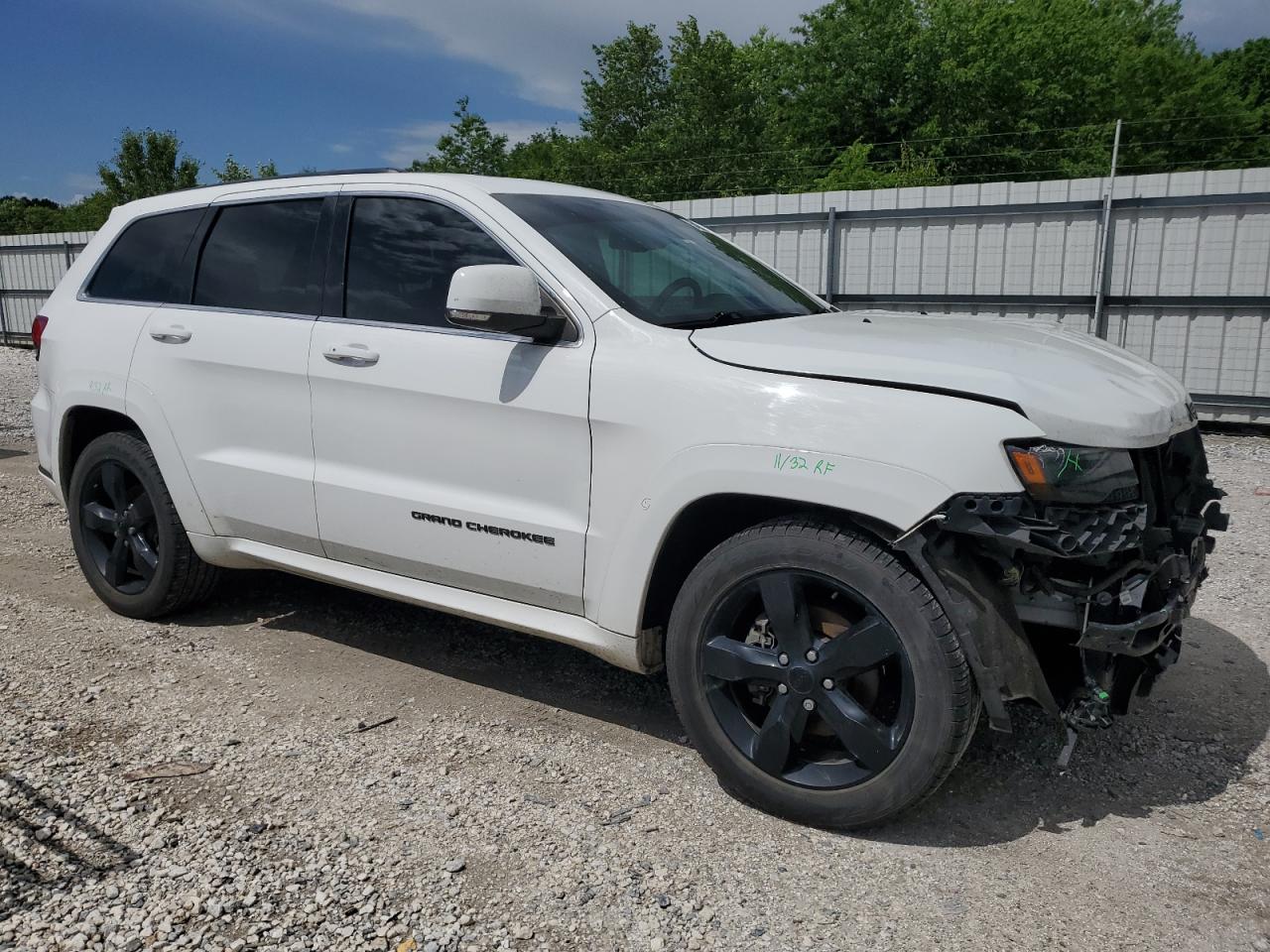 2015 Jeep Grand Cherokee Overland vin: 1C4RJECG9FC119036