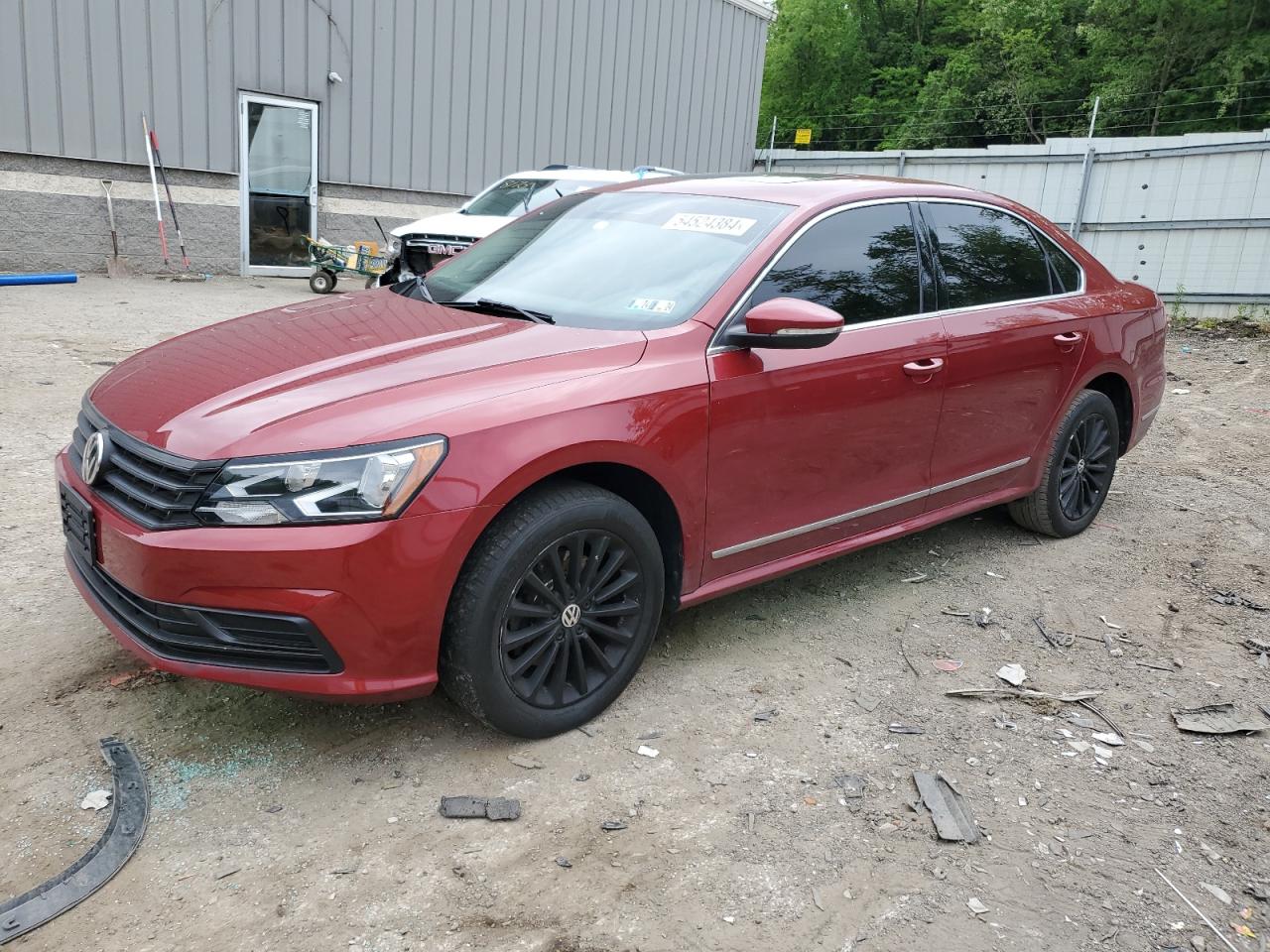 1VWBT7A30HC073314 2017 Volkswagen Passat Se