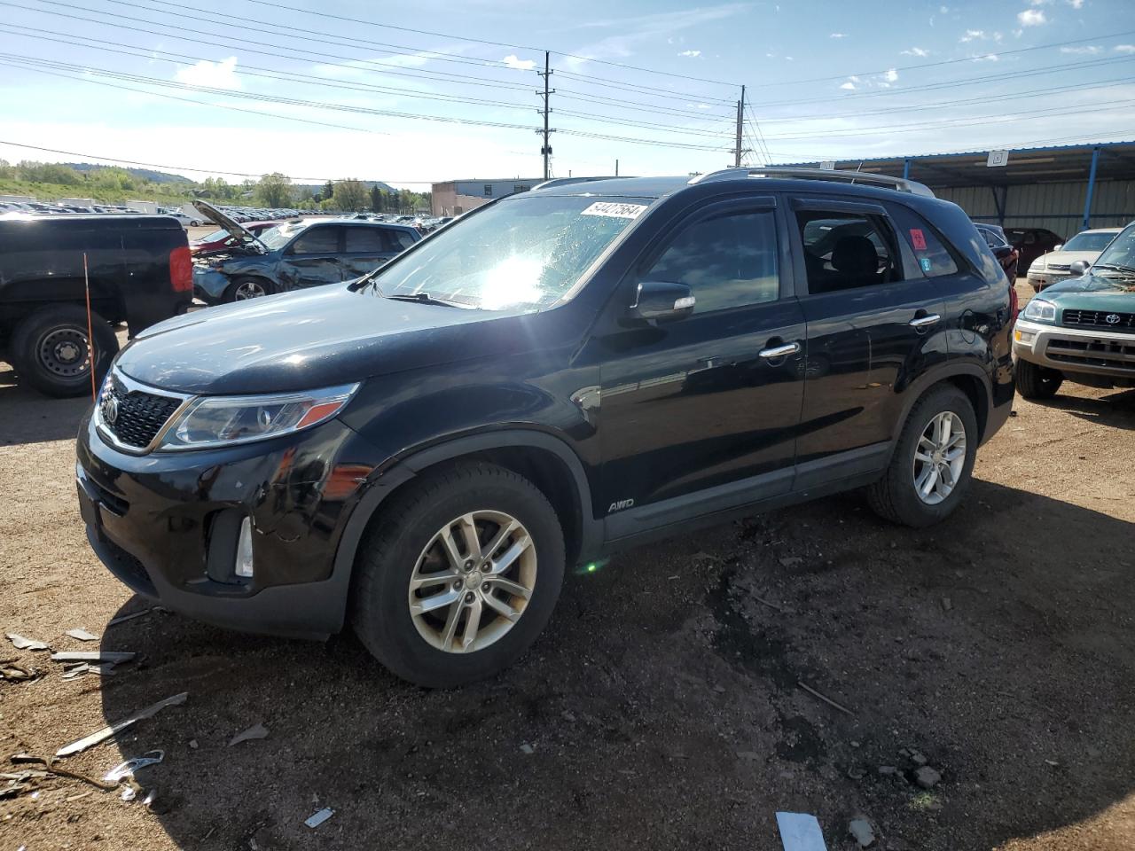 5XYKTCA66EG464934 2014 Kia Sorento Lx