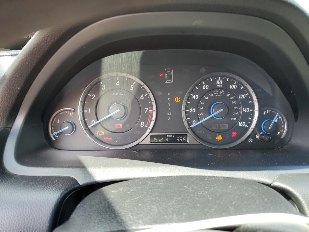 5J6TF1H36CL002350 2012 Honda Crosstour Ex