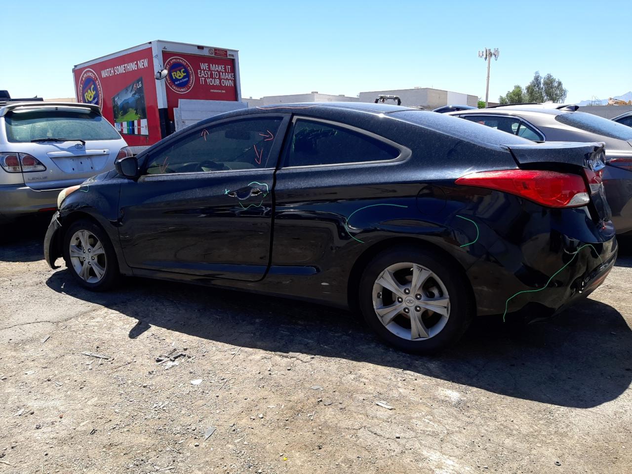 KMHDH6AE3DU001063 2013 Hyundai Elantra Coupe Gs