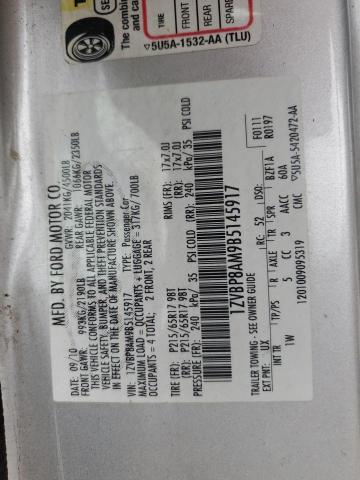 2011 Ford Mustang VIN: 1ZVBP8AM9B5145917 Lot: 54614004