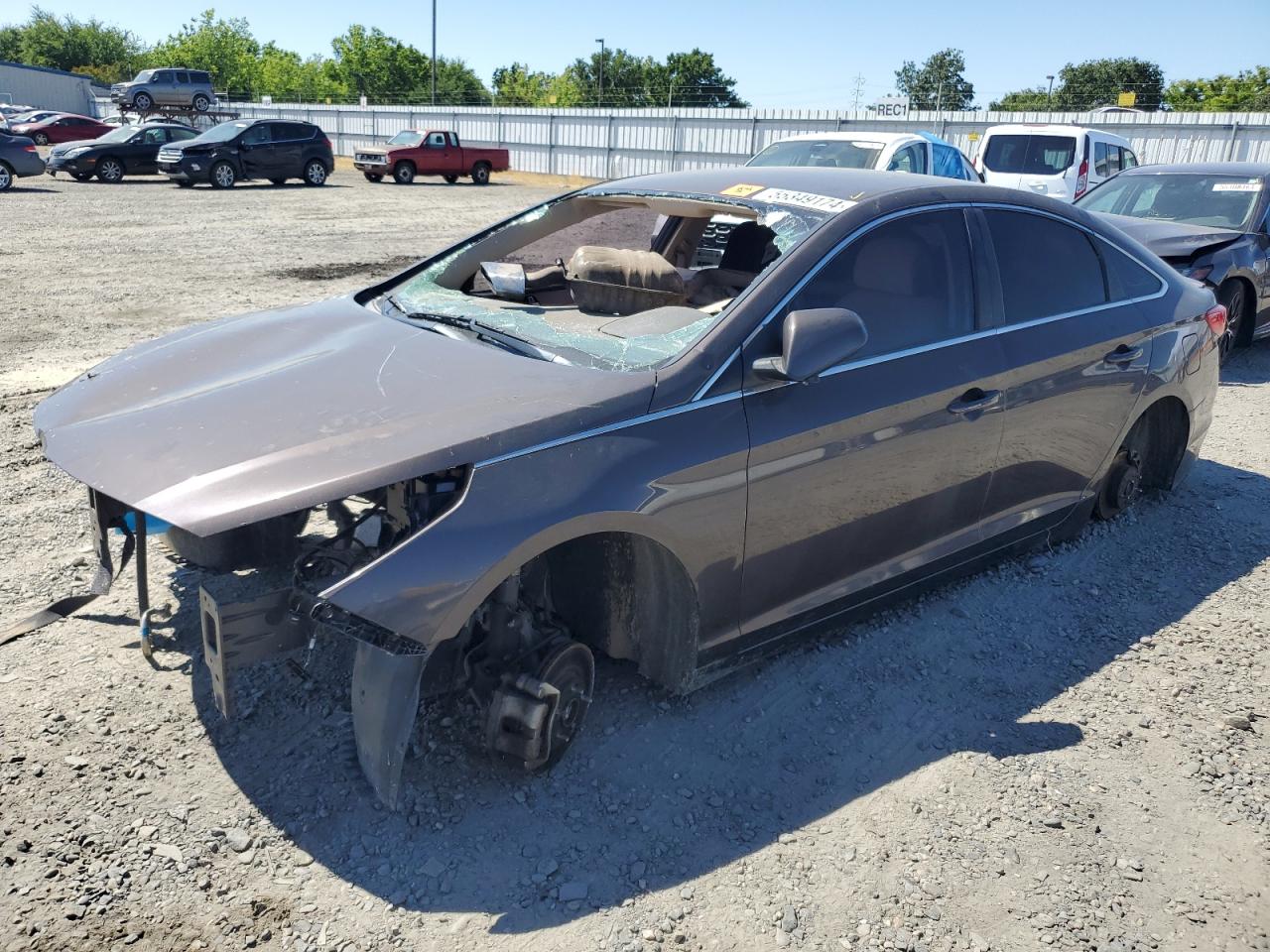 Lot #2789304471 2016 HYUNDAI SONATA SE