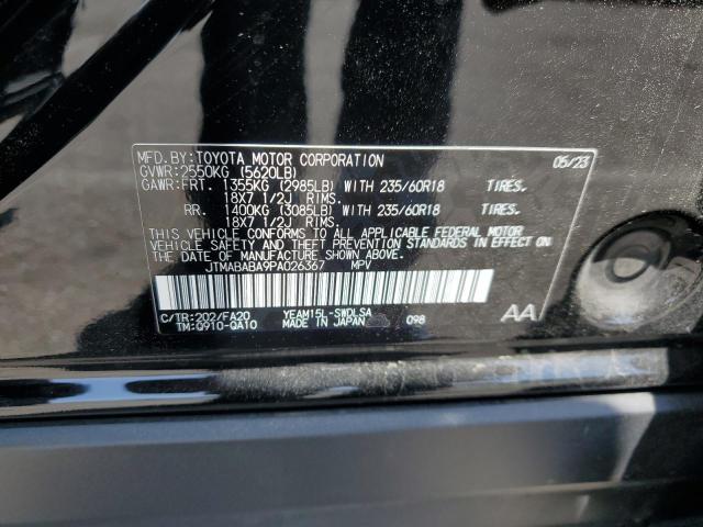 2023 SUBARU SOLTERRA P JTMABABA9PA026367