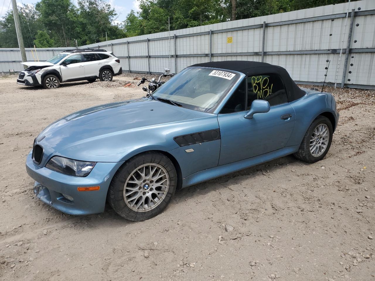 WBACH934XYLM91466 2000 BMW Z3 2.3