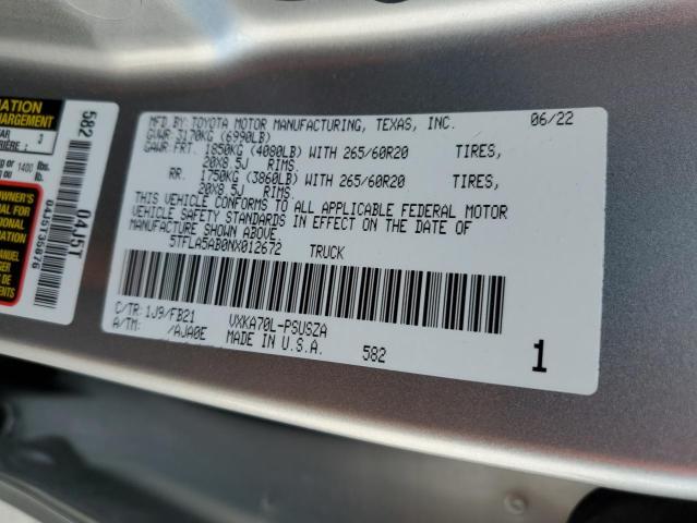 2022 Toyota Tundra - Image 12
