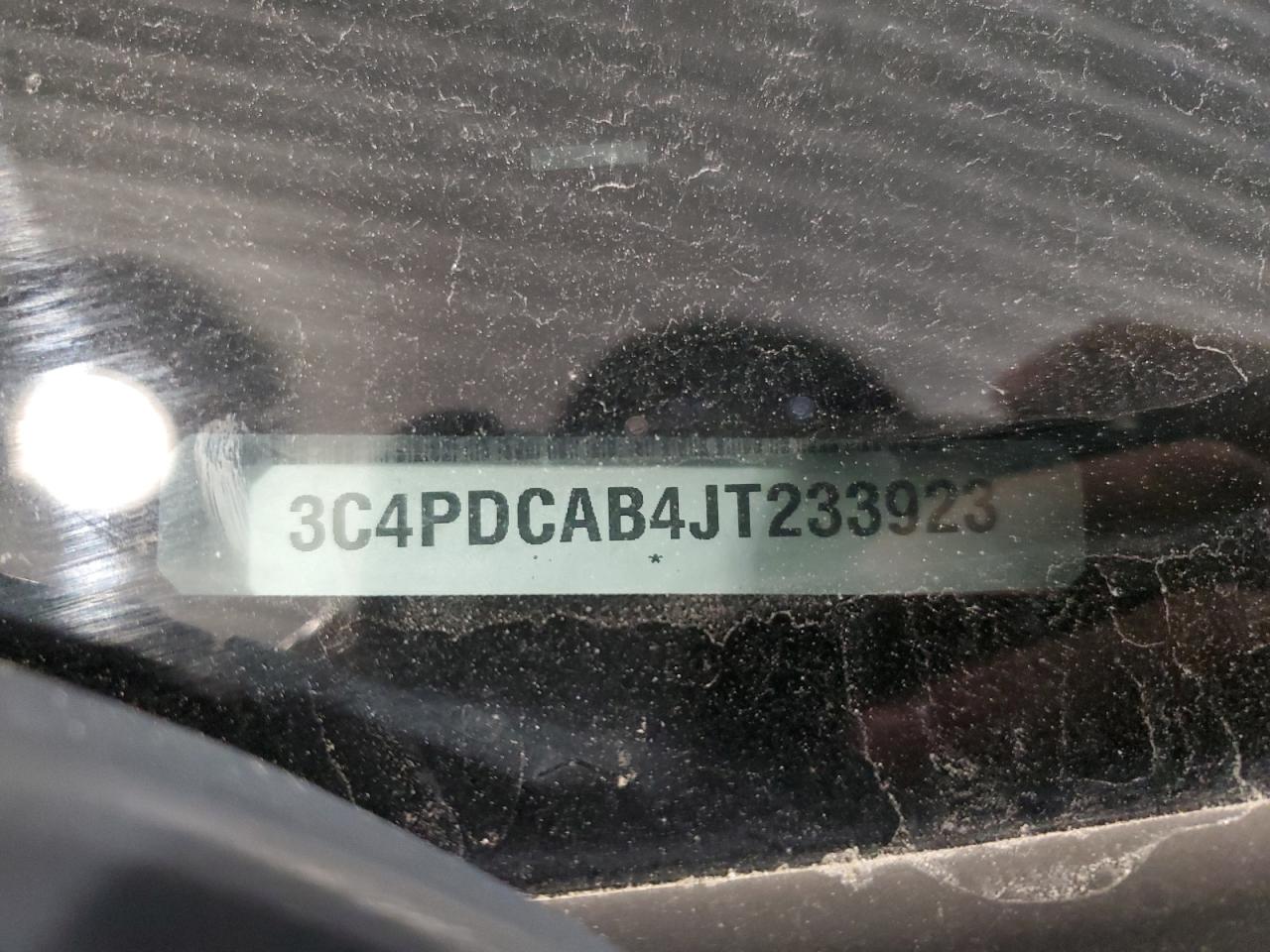 3C4PDCAB4JT233923 2018 Dodge Journey Se