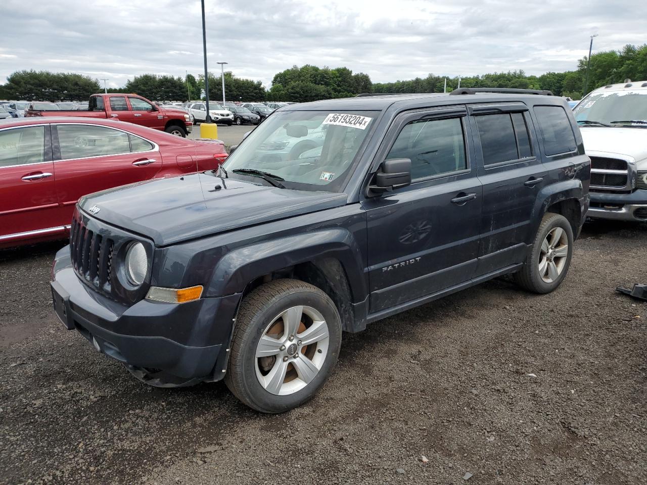 2014 Jeep Patriot Latitude vin: 1C4NJRFBXED892211