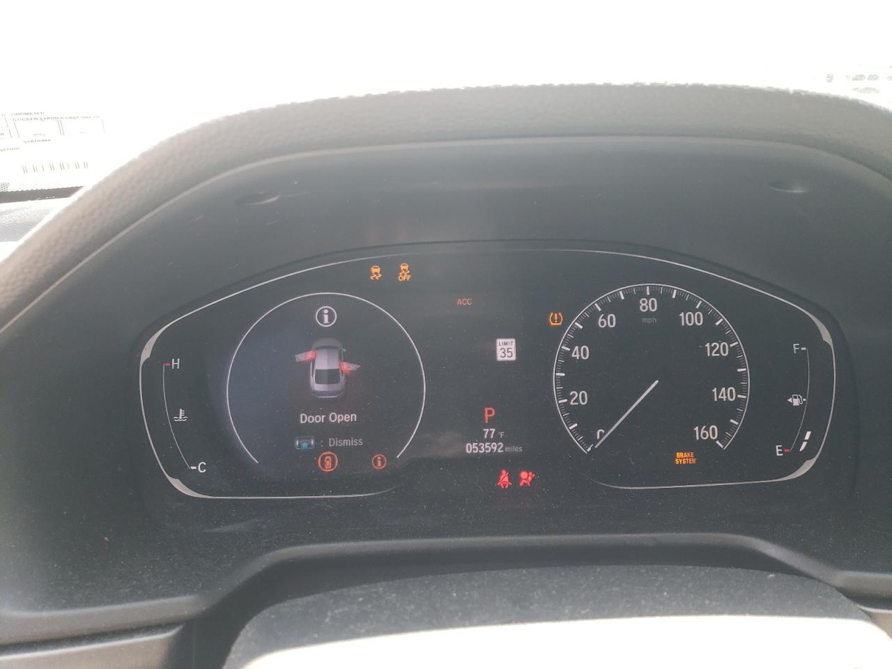 1HGCV1F11LA075424 HONDA ACCORD 2020