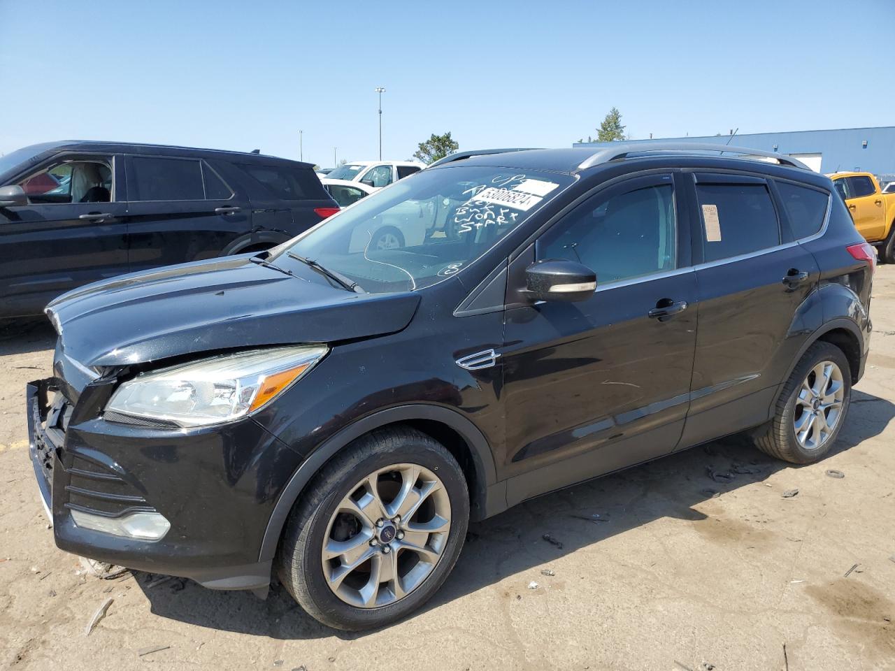 Lot #2521818509 2015 FORD ESCAPE TIT