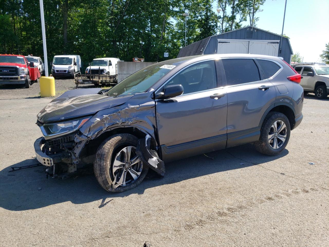 2017 Honda Cr-V Lx vin: 2HKRW6H38HH209105