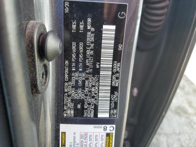 2021 Toyota 4Runner Night Shade VIN: JTEJU5JR0M5867972 Lot: 56441634