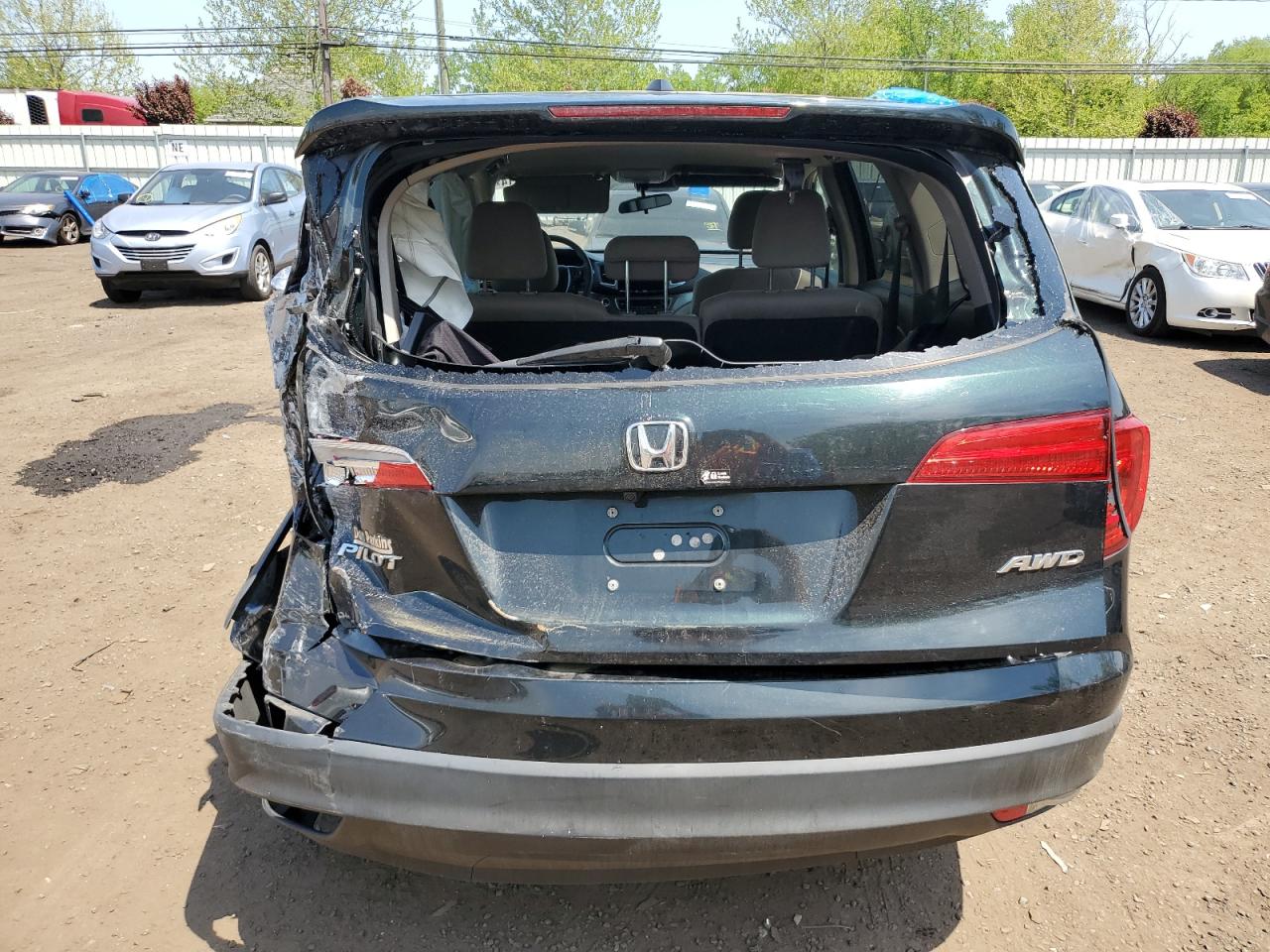 5FNYF6H43GB014112 2016 Honda Pilot Ex