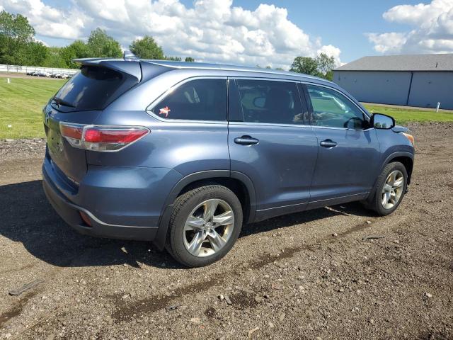 2015 Toyota Highlander Limited VIN: 5TDDKRFH3FS075276 Lot: 54740484