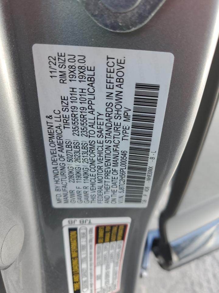 5J8TC2H56PL000546 2023 Acura Rdx Technology