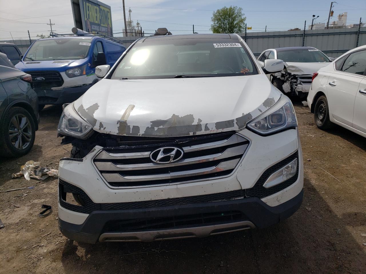 2013 Hyundai Santa Fe Sport vin: 5XYZU3LB6DG109234