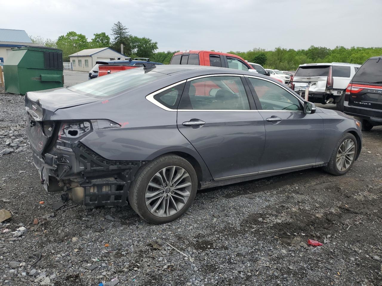 KMHGN4JE0FU015015 2015 Hyundai Genesis 3.8L