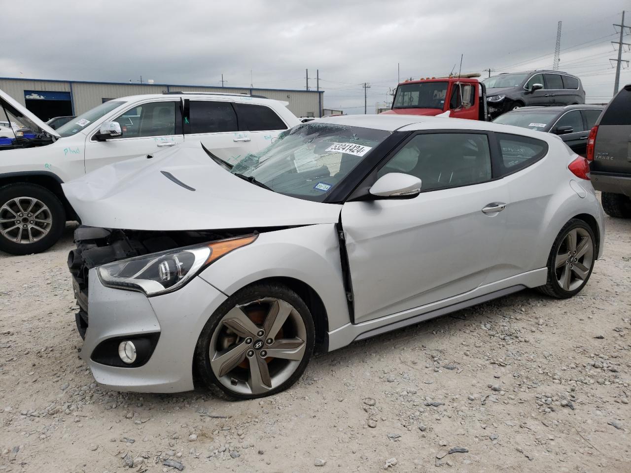 KMHTC6AE8EU184049 2014 Hyundai Veloster Turbo