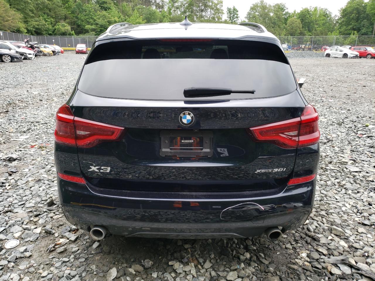 5UXTY5C08M9F93608 2021 BMW X3 xDrive30I