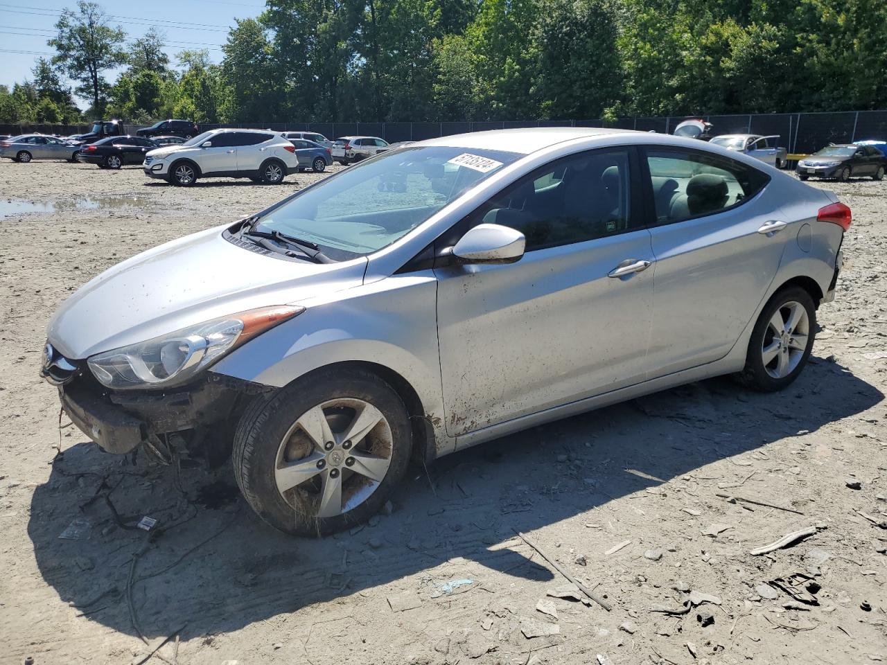 5NPDH4AE4DH350008 2013 Hyundai Elantra Gls