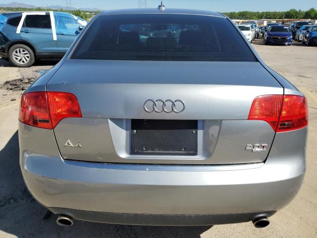 2006 Audi A4 2.0T Quattro VIN: WAUDF78E46A254450 Lot: 55479684