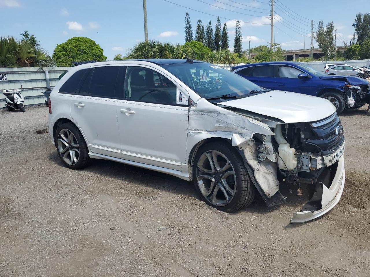 2FMDK3AK6DBC44250 2013 Ford Edge Sport