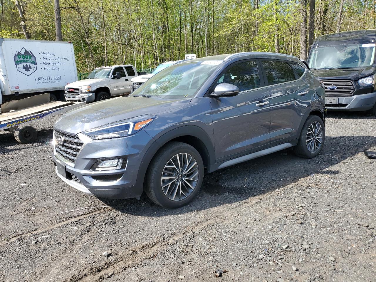 2021 Hyundai Tucson Limited vin: KM8J33AL3MU333325