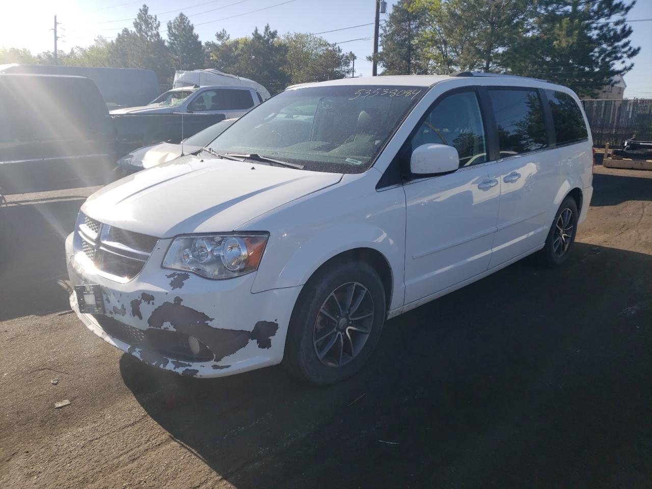 2017 Dodge Grand Caravan Sxt vin: 2C4RDGCG1HR600282